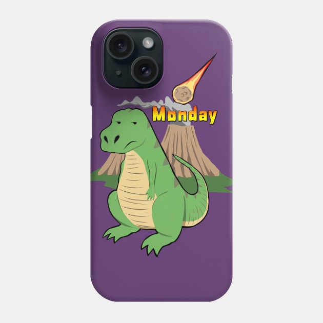 It's Monday Phone Case by TimAddisonArt