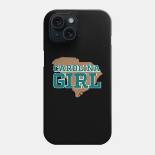 South Carolina Girl - Teal Bronze SC Phone Case