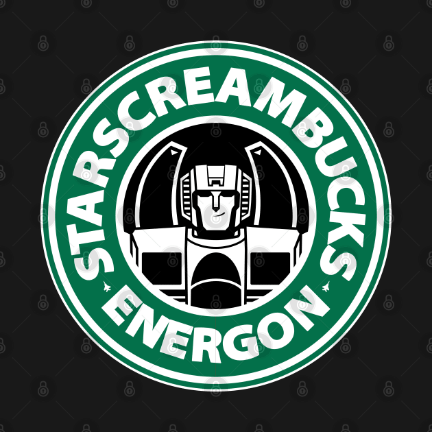 Starscreambucks by boltfromtheblue