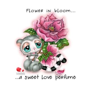 Flower in bloom... a sweet love perfume T-Shirt