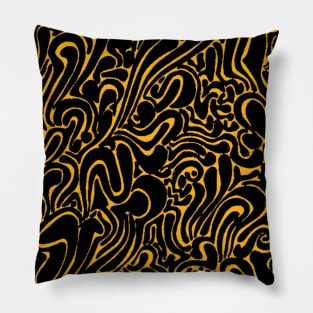 Black ink Pillow