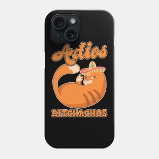 Adios Bitchachos Funny Cat Phone Case