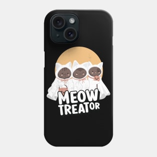 Meow or treat Phone Case