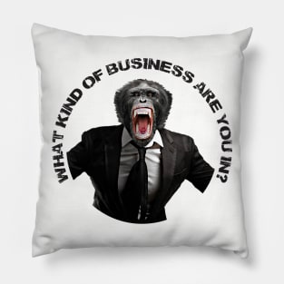 Monkey Business Pillow