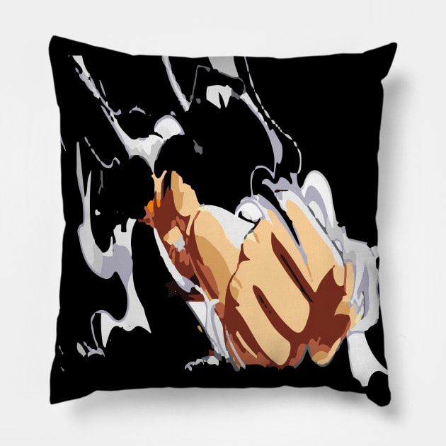 fist from the hell Pillow by merchforyou