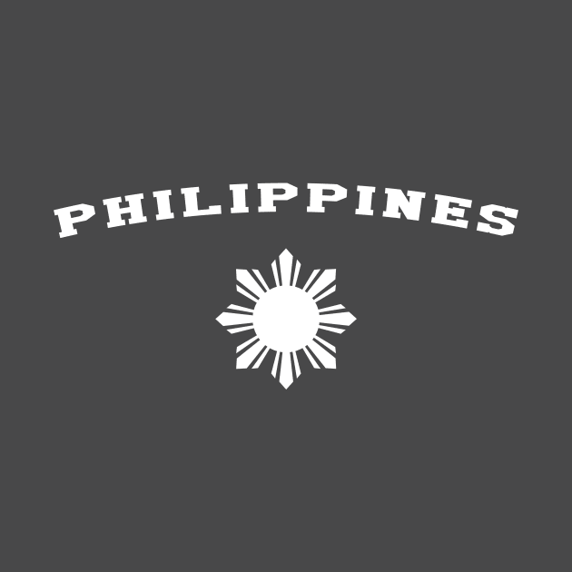Philippines Pilipinas Flag Sun by BANWA