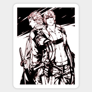 Dante DmC Devil May Cry Weatherproof Anime Sticker 6 Car Decal S1