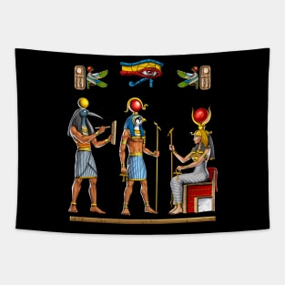 Egyptian Mythology Gods Tapestry