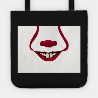 Creepy Clown Mouth Tote