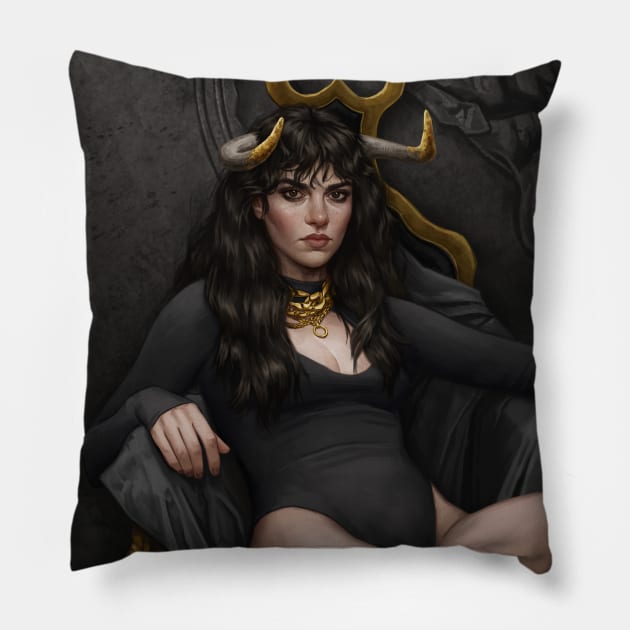 Taurus Pillow by fdasuarez