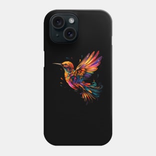 Neon Hummingbird #3 Phone Case