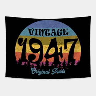 1974 Birthday for Men Vintage 1974 Original Parts Retro Bday Tapestry