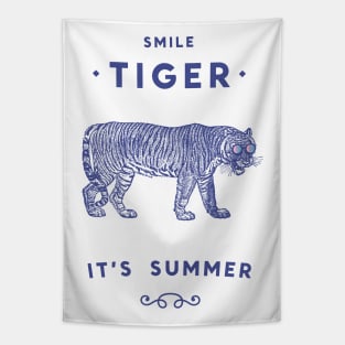 Smile Tiger Tapestry