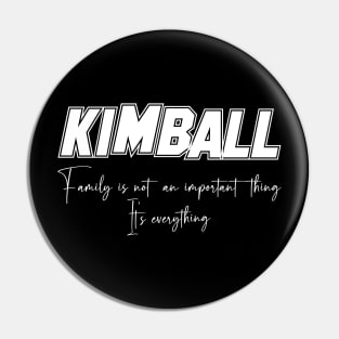 Kimball Second Name, Kimball Family Name, Kimball Middle Name Pin