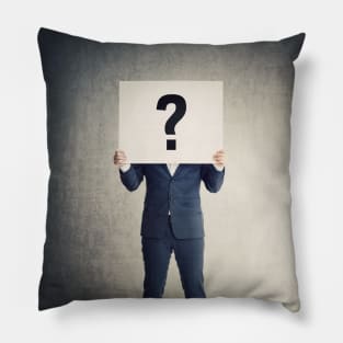 Anonymous businessman Pillow