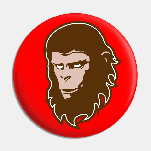 Planet of the Apes: Caesar Pin by HustlerofCultures