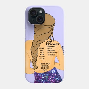 Cancer zodiac Phone Case