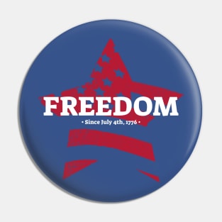 4th of July Pin