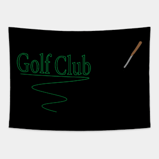 Golf Club T-shirt Tapestry