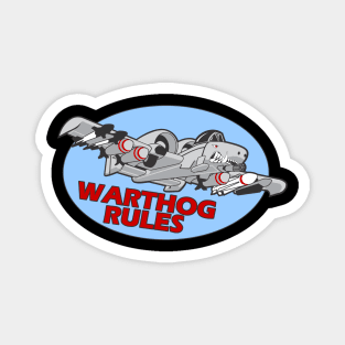 Warthog Rules Magnet