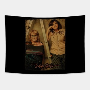 80s Classic Vintage Indigo Girls Tapestry