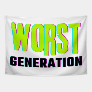 Worst Generation Tapestry