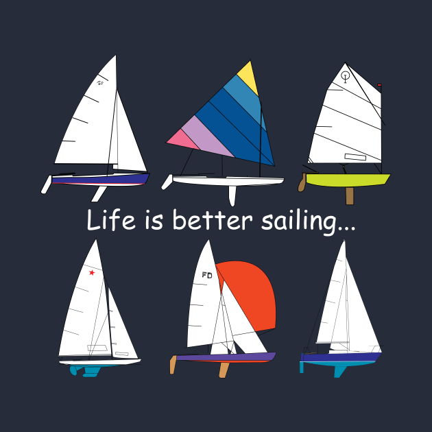 Life is better sailing... by CHBB