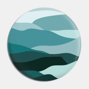 Cloudy Layers Pin