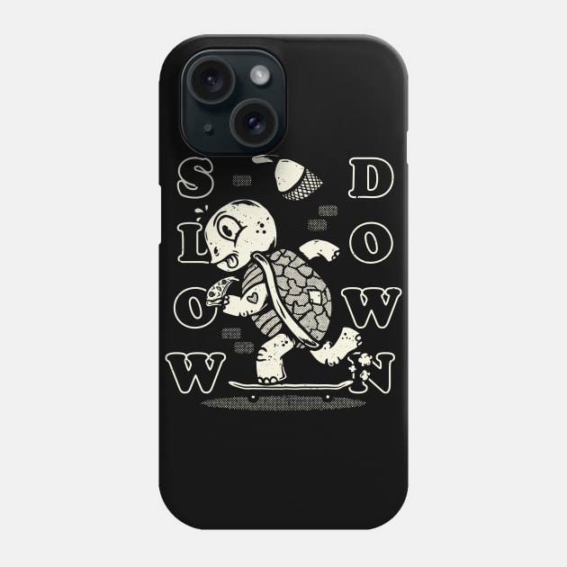 Slow Down Phone Case by gut42