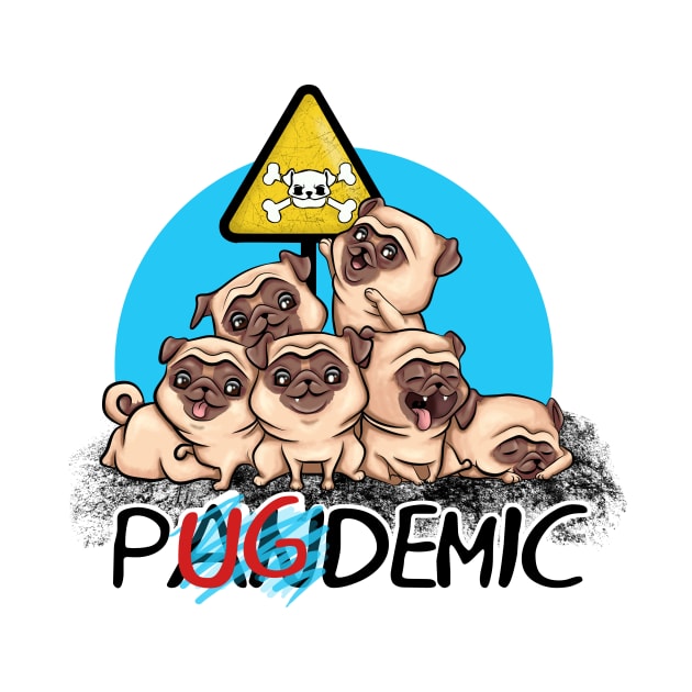 pugdemics pug pandemic dog cute and funny by the house of parodies