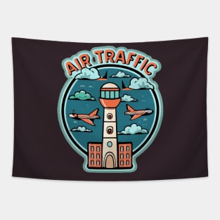 Air Traffic Controller Tapestry