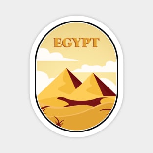 Ancient Egyptian Pyramids Magnet