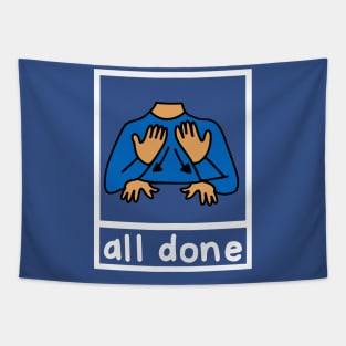 All Done Special Education Autism Acceptance Tapestry