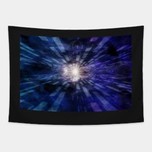 Space flight to the sun Tapestry