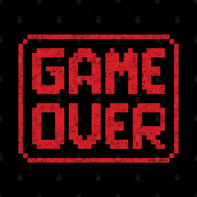 GAME OVER (Red Worn) by Roufxis