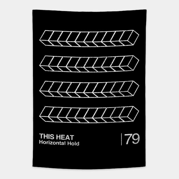 This Heat / Minimalist Graphic Artwork Design Tapestry by saudade