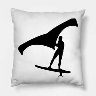 Wing surfer with foil wing Pillow