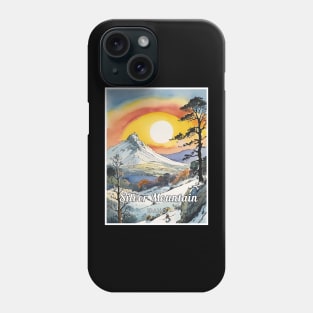 Silver Mountain ski idaho usa Phone Case