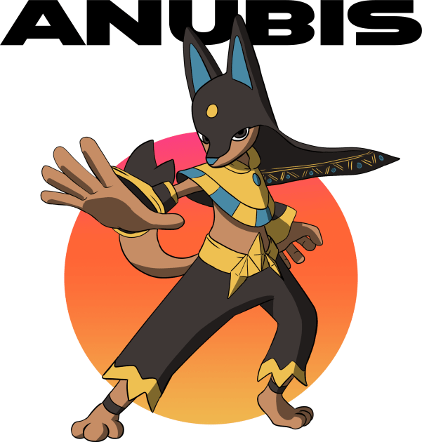 Anubis Kids T-Shirt by kdigart 