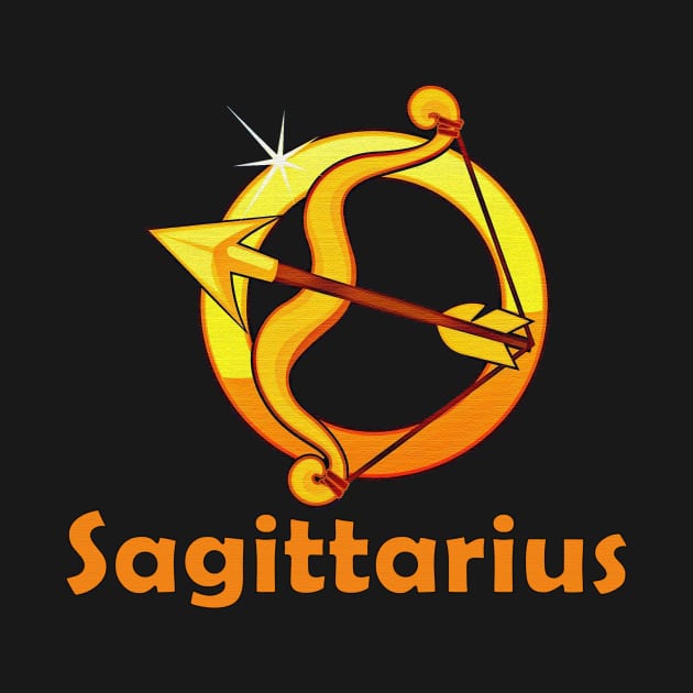 Sagittarius zodiac sign by tonkashirts