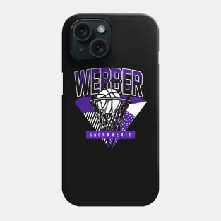 Sacramento Basketball Throwback 90s Webber Phone Case