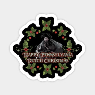 Happy Pennsylvania Dutch Christmas Magnet