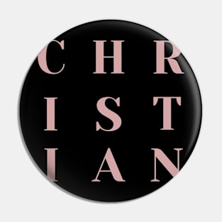 Christian Pin