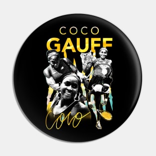 Team coco gauff Pin