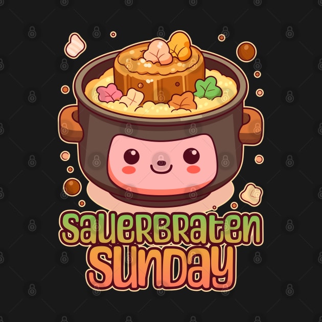 Sauerbraten Sunday Foodie Design by DanielLiamGill