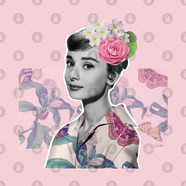 Audrey Hepburn by luliga