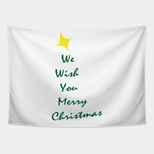 We Wish You Merry Christmas Tapestry