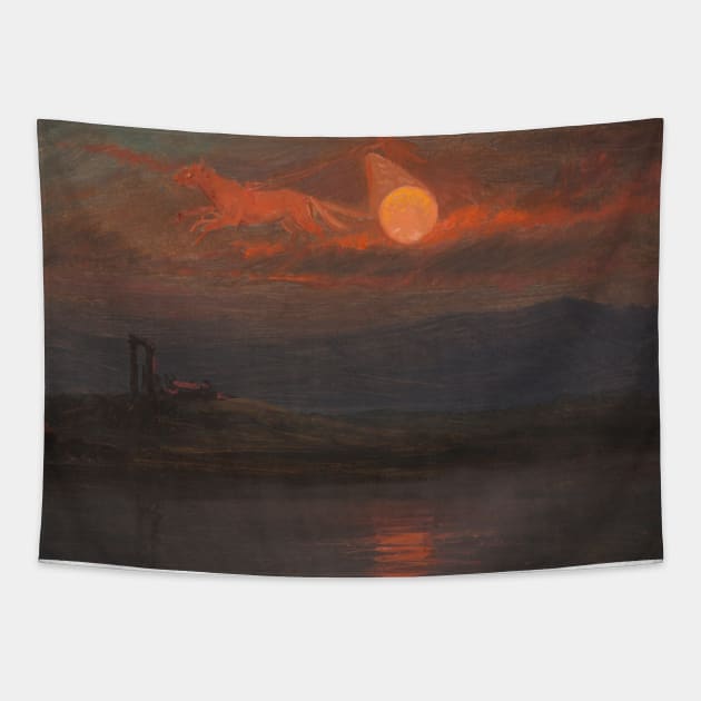 The Chariot of the Sun Fantasy by Frederic Edwin Church Tapestry by Classic Art Stall