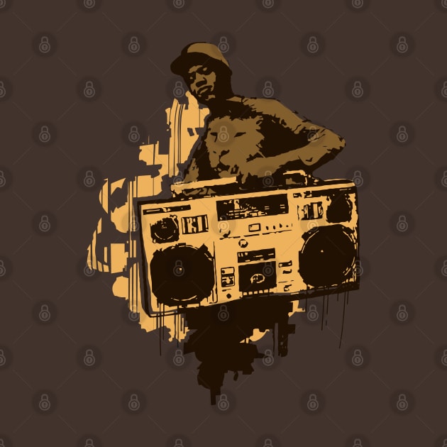 BoomBox Kid Brown by KORAX