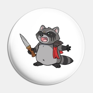 raccoon Pin